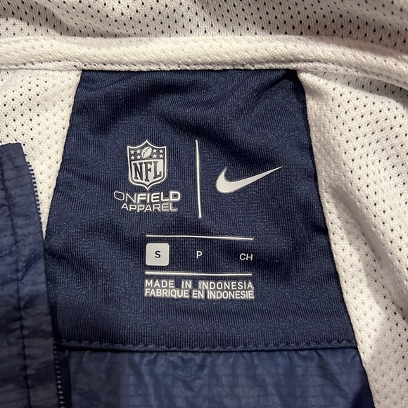 Nike NFL Alpha Fly Rush Windbreaker Jacket Dallas Cowboys Men’s Size Small - Picture 7 of 7